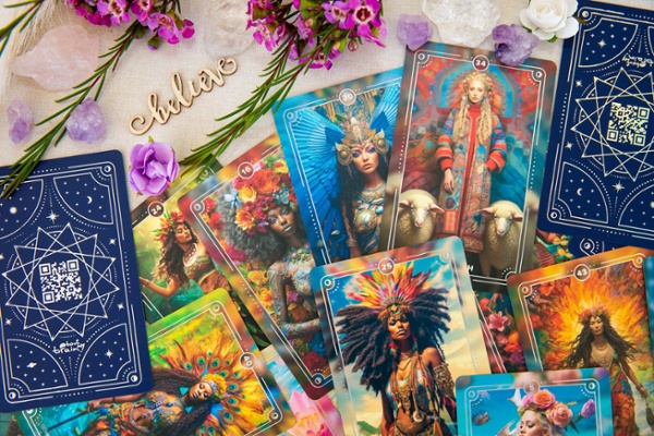 About my Brain Oracle Card Deck Goddesses of the World - Believe Spread-1