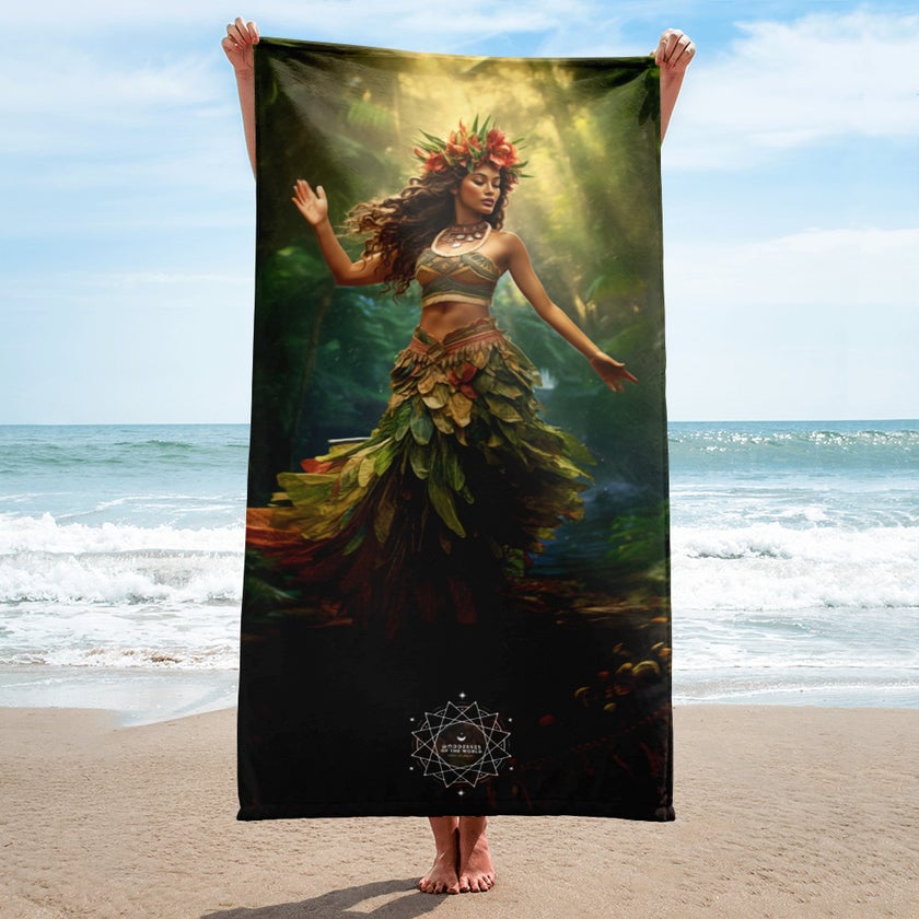 Laka Goddess Lightweight Beach Towel