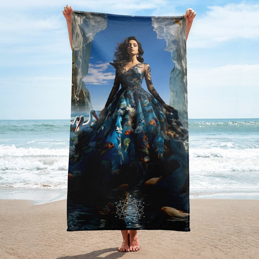 Nanshe Goddess Lightweight Beach Towel