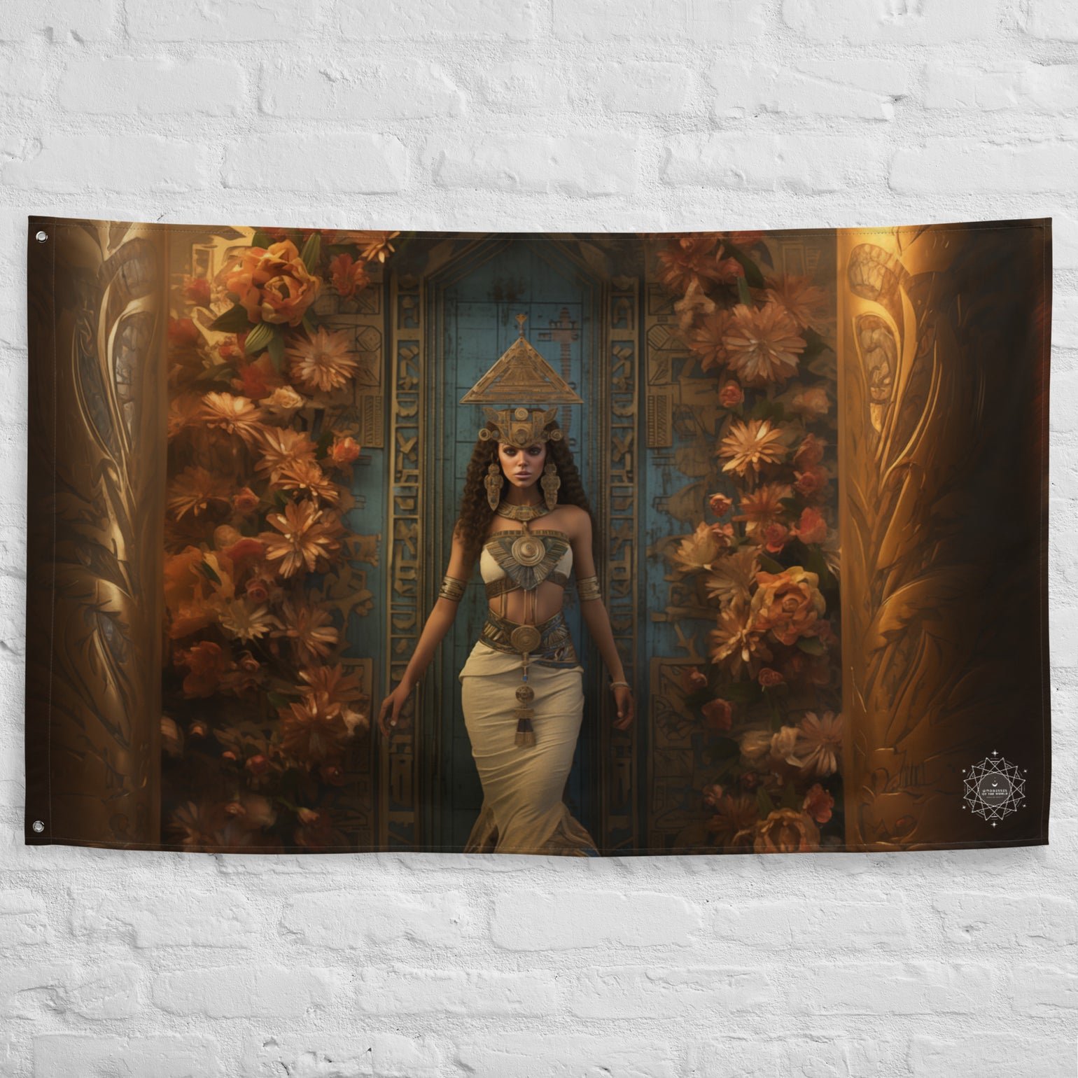 Nisaba Goddess Flag Wall Art