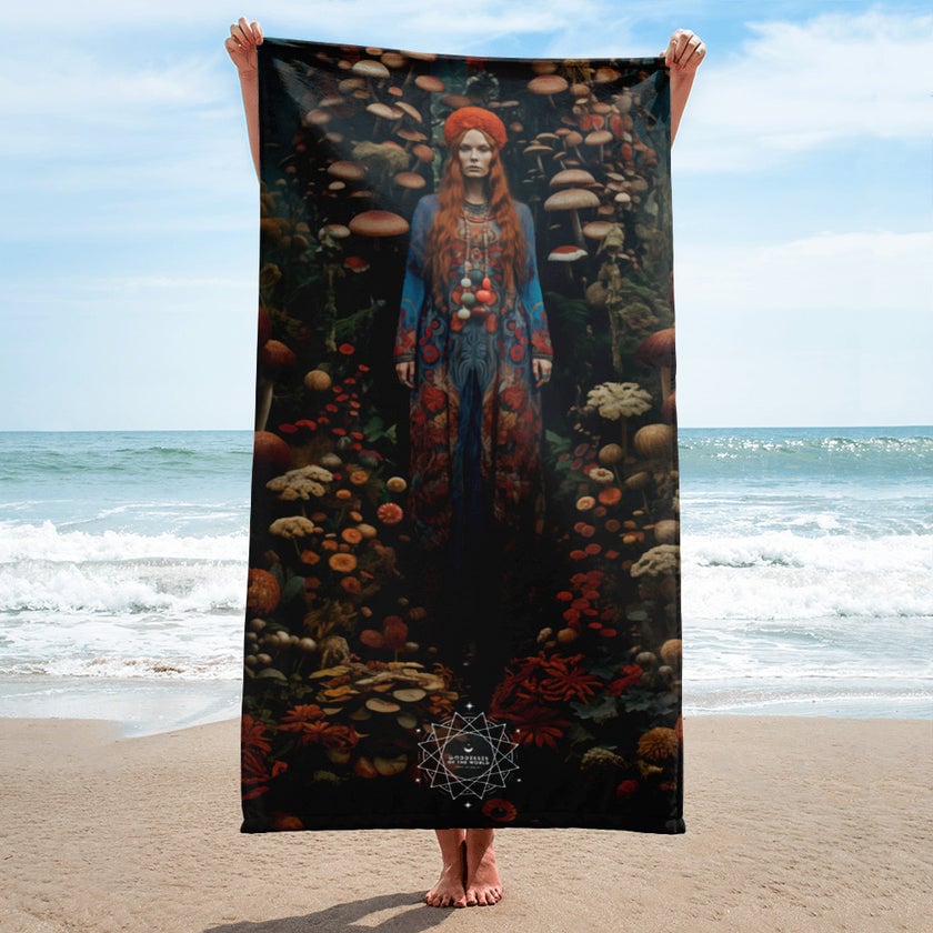 Mielikki Goddess Lightweight Beach Towel