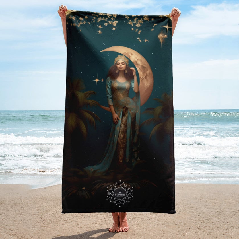 Goddess Tanit - Sublimated Towel