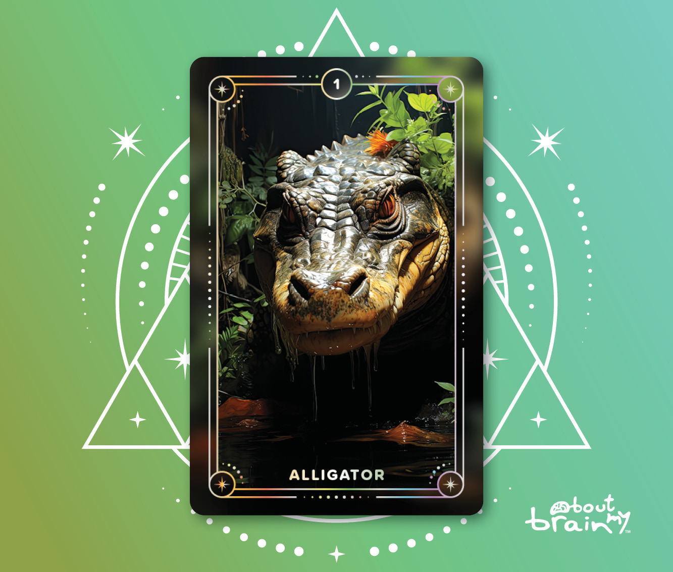 Banner Spirit Animals About My Brain Institute - Alligator