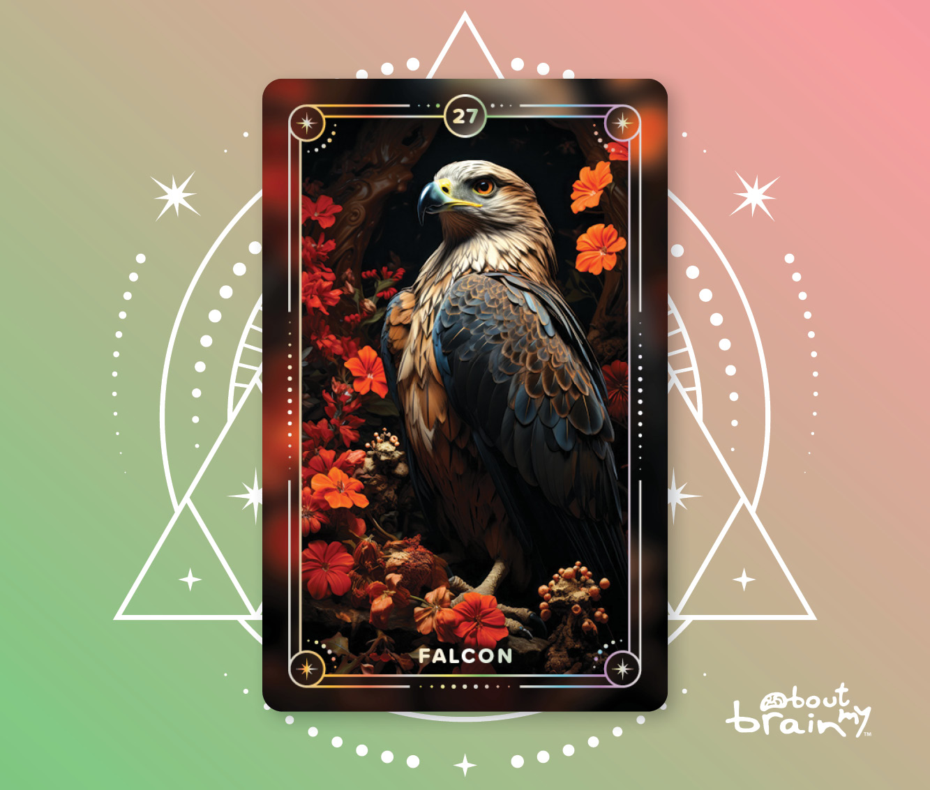 Banner Spirit Animals About My Brain Institute - Falcon