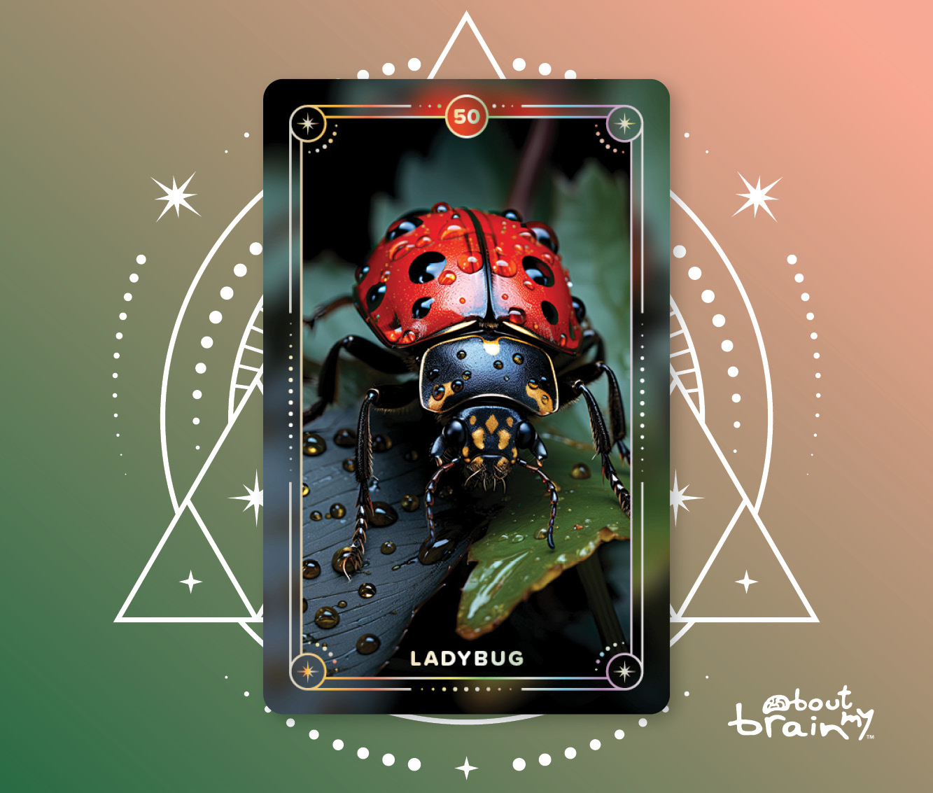 Banner Spirit Animals About My Brain Institute - Ladybug