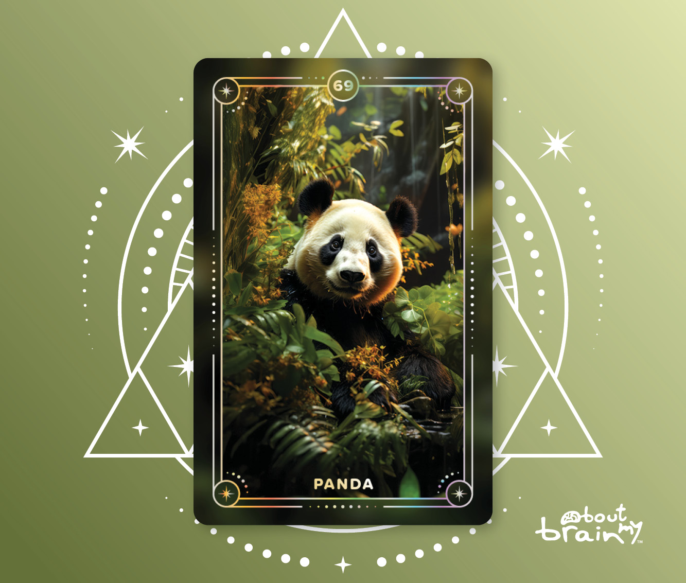 Banner Spirit Animals About My Brain Institute - Panda