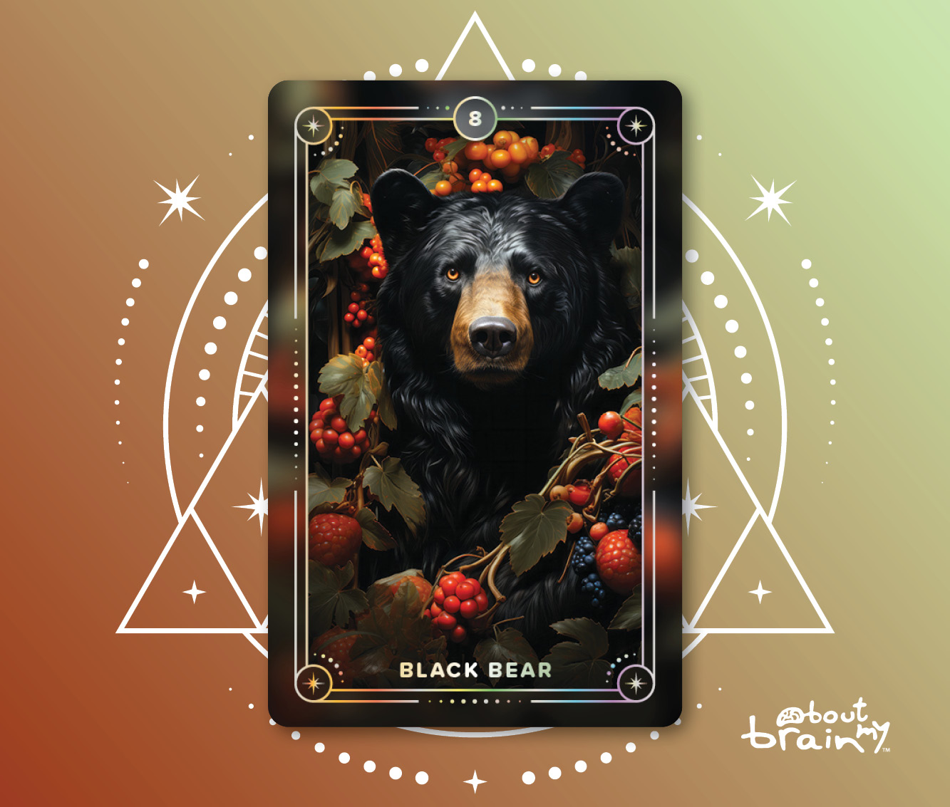 Banner Spirit Animals About My Brain Institute - Black-Bear