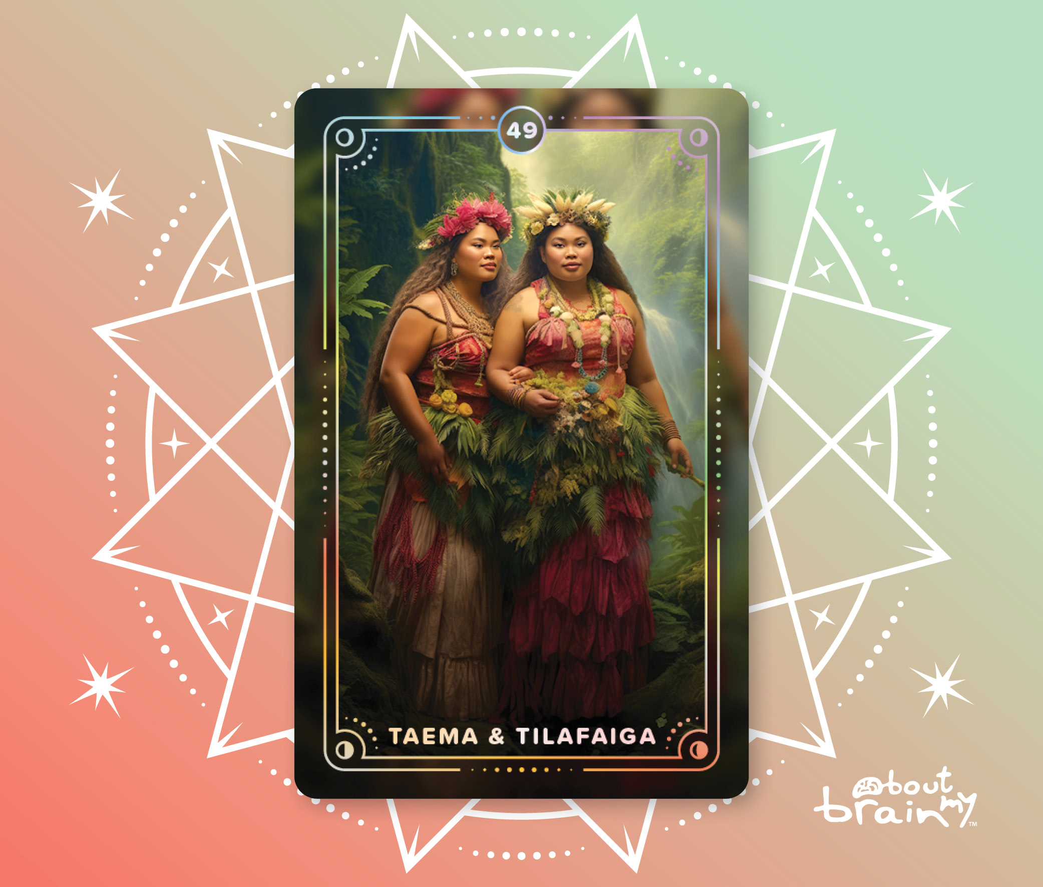 Banner Goddesses Of The World About My Brain Institute - Taema & Tilafaiga